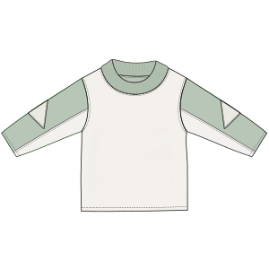 Fashion sewing patterns for Sweatshirt  00135